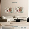 thumbnail image 4 of Elephant Stock Blush Bouquet Wall Art - Horizontal Canvas Wall Art - Living Room Wall Decor - Floral And Botanical Canvas - Pink And Gray Decor By Danhui Nai - 51" x 34", 4 of 8