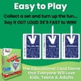 thumbnail image 4 of ¡¿En realidad?! Juego de cartas de Papá Noel, trabalenguas, juegos navideños para familias, idea divertida para rellenar calcetines, juego de fiesta para niños y adultos, regalos educativos de menos d, 4 of 5