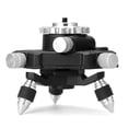 thumbnail image 1 of Laser Level Adapter Micro-adjust Fine Metal 360-Degree Rotating Base Tripod Connector, Standard 1/4 "-20 Male Thread Compatible with most Laser Level Devices, 1 of 5