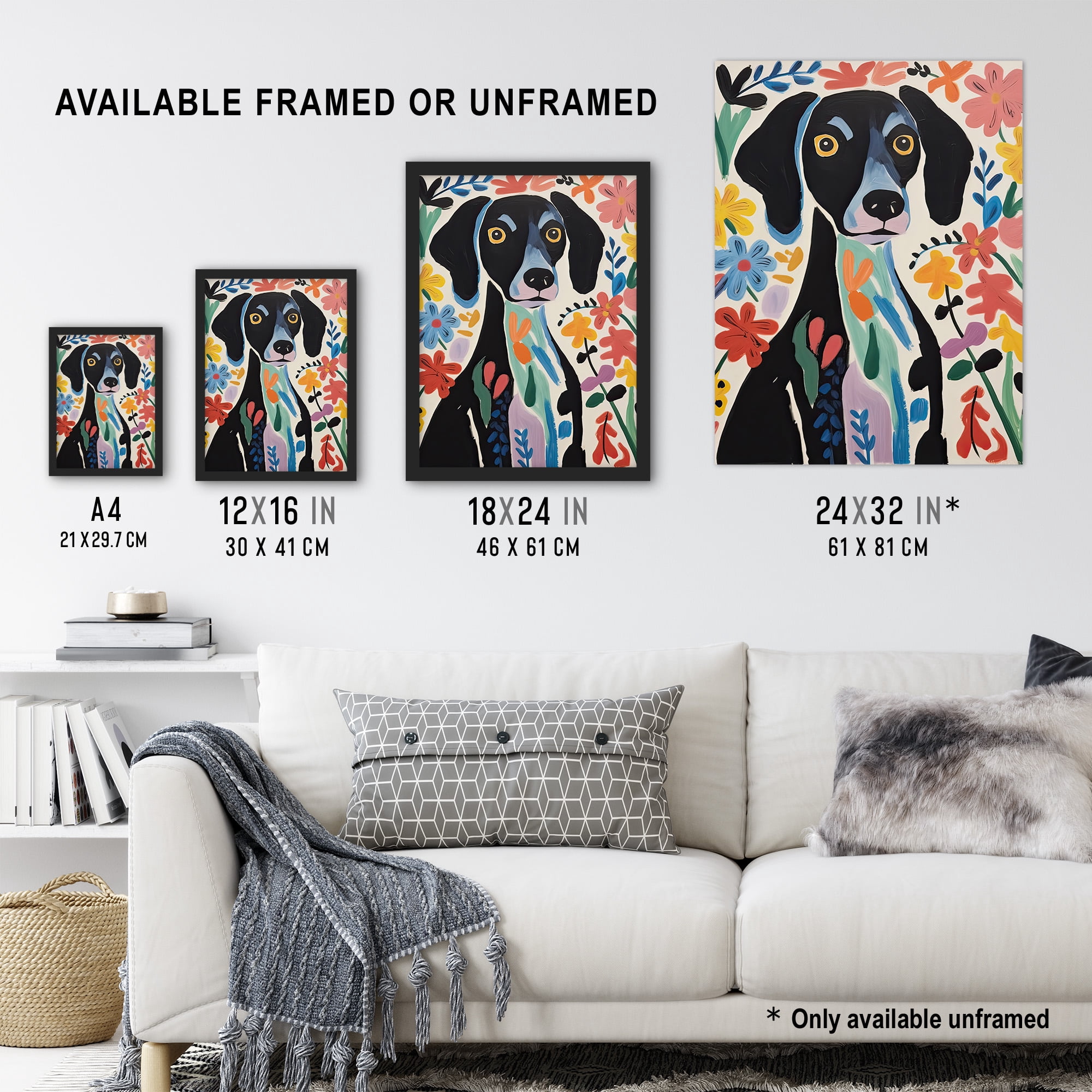 Springtime Sensory Overload Bright Dog Oil Painting Henri Matisse