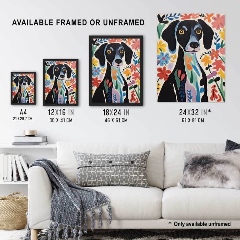 Springtime Sensory Overload Bright Dog Oil Painting Henri Matisse