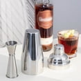 thumbnail image 5 of Stainless Steel Double Ended Jigger Cup with Scale Rolled Edge for Bartending Mixing Drinks, 5 of 8