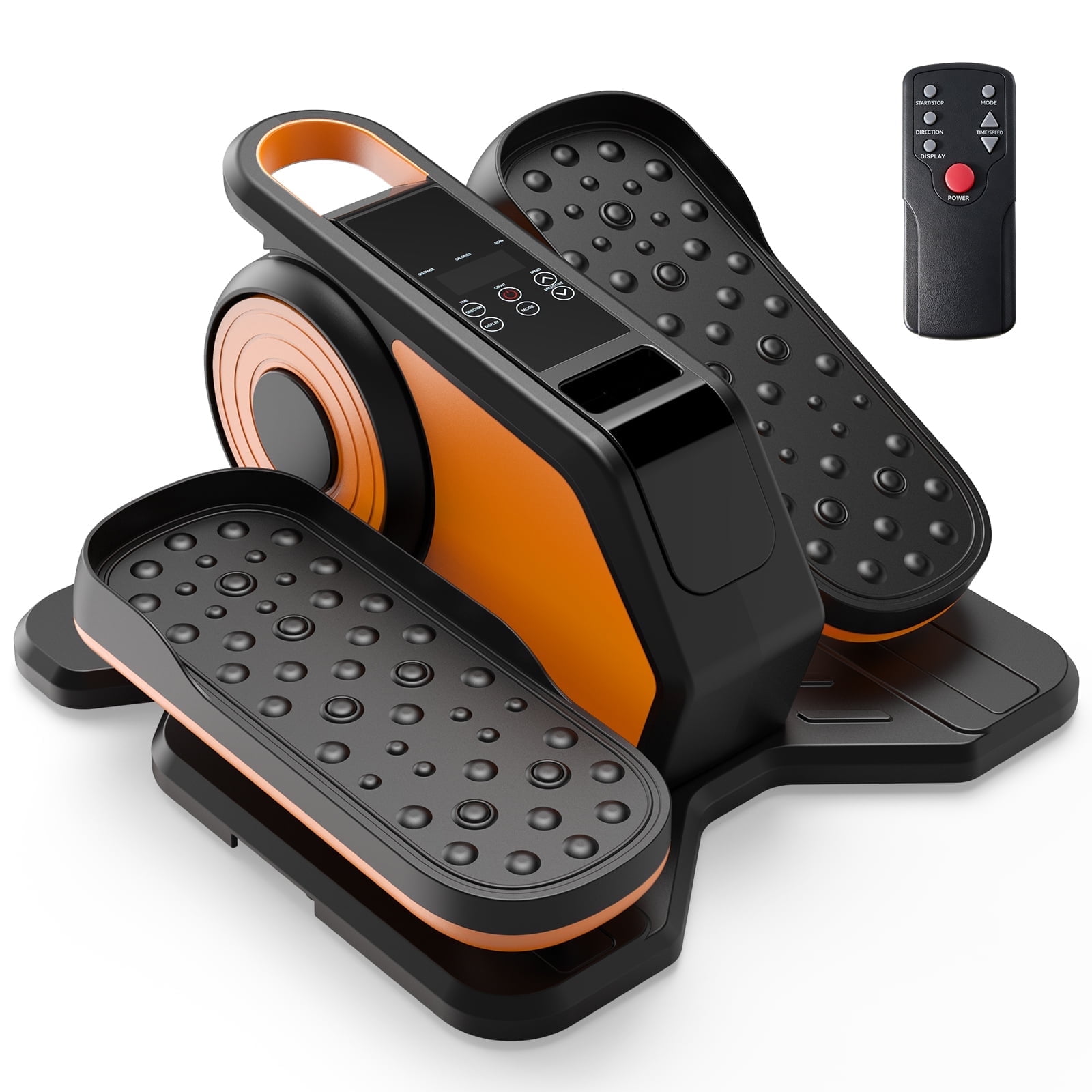 Elliptical Bureautrainer, Morelax Elliptische crosstrainer voor senioren, volledig gemonteerd, Draagbare Elliptische Trainer, elektrisch Zittend Pedaal Trainingseenheid en 12 instelbare snelheden