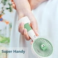 thumbnail image 4 of Mini Handheld Fan, Portable Fan USB Desk Fan Small Personal Hand Fan Working Hours Rechargeable Battery Operated Cooling Folding Electric Fan for Travel Outdoor Office Household, 4 of 5
