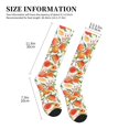 thumbnail image 5 of Bixox Fruits Peach2 Print Compression Socks,Compression Socks Women & Men Circulation for Medical,Running,Athletic, 5 of 7