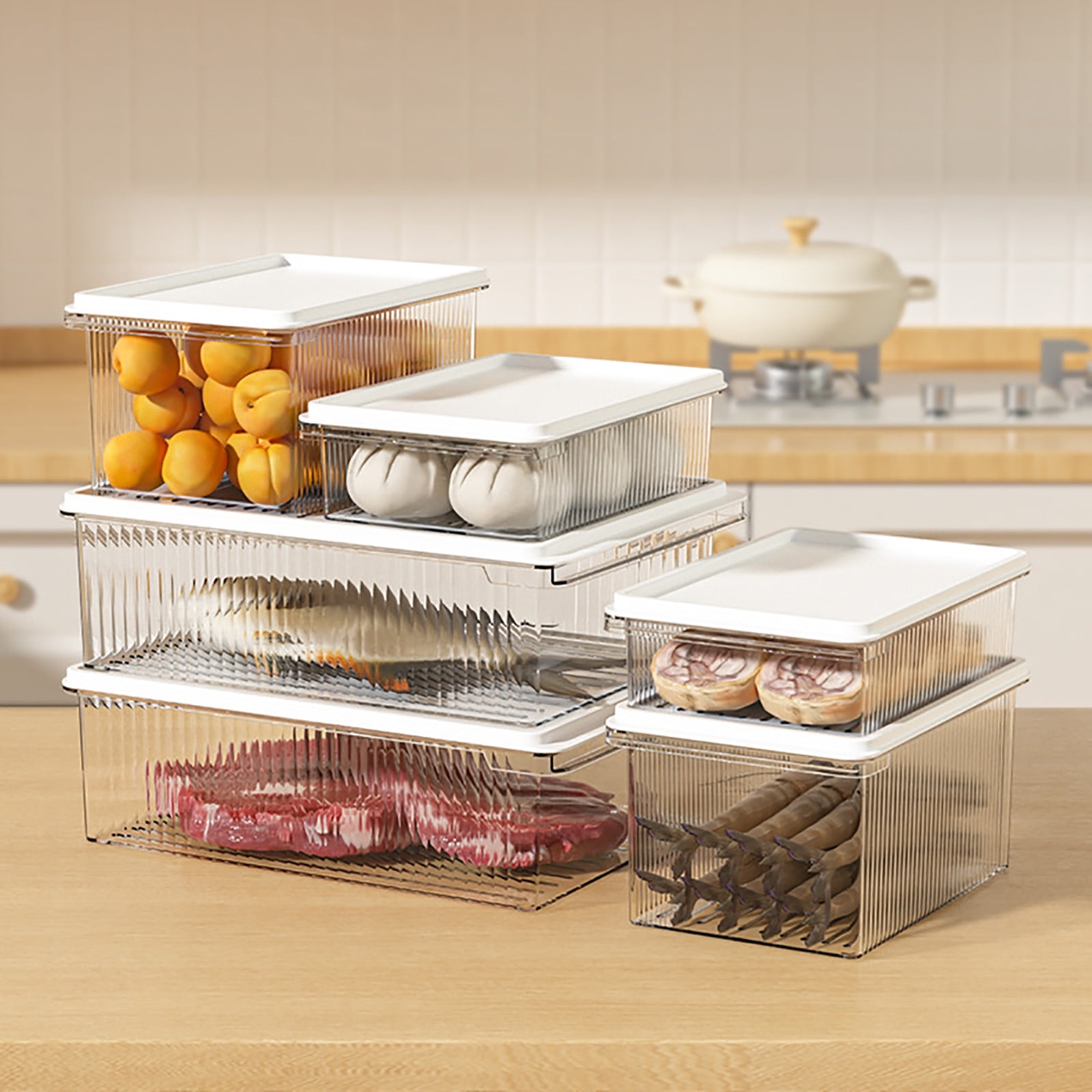 UttpKLBx Reusable 3-Compartment Food Containers Lunch Box Containers for Adults Leak Proof Lunch Box Lunchables Containers for Adults, Lunchbox Essentials (L)