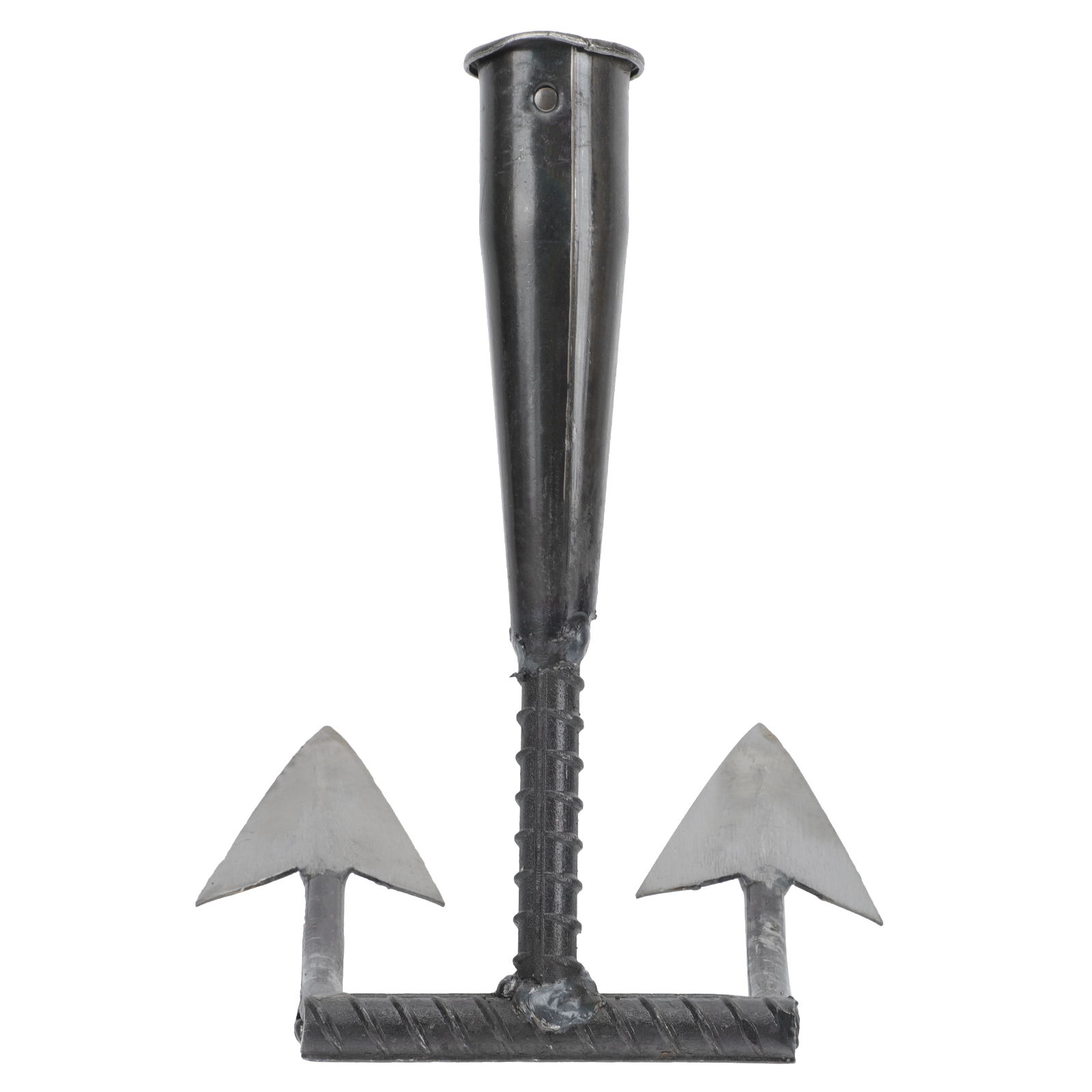 1 azada triangular para excavar tierra, herramienta para abonar, azada ...
