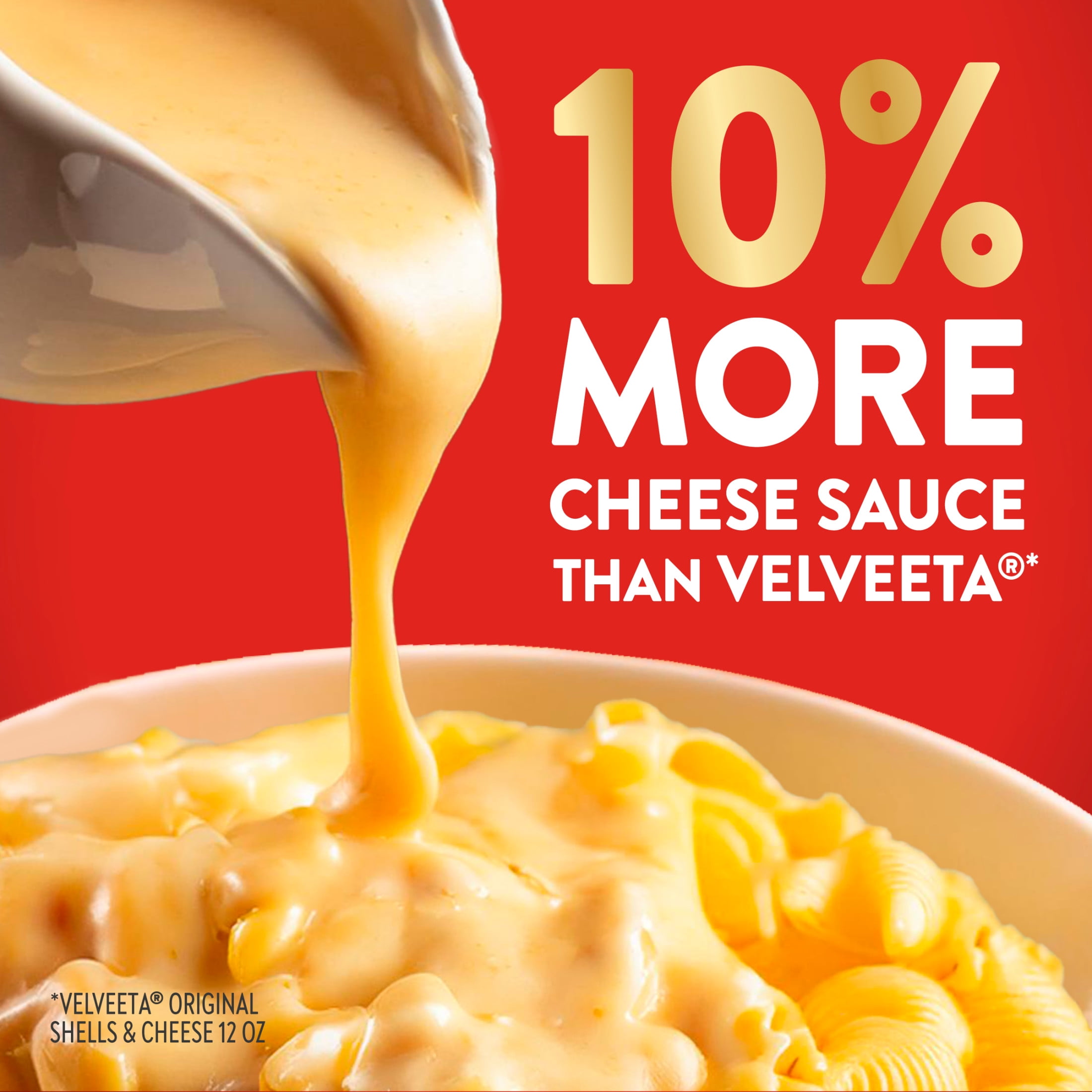 (12 pack) Stouffer’s Macaroni and Cheese Meal, Supreme Shells and Cheese, Cheddar Cheese Sauce, Boxed Mac and Cheese Pasta Dinner Kit, 12 oz