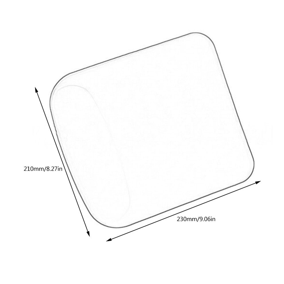 Ergonomic Mouse Mat Pad Non-Slip Rectangle Mousepad Computer PC Wrist Support 