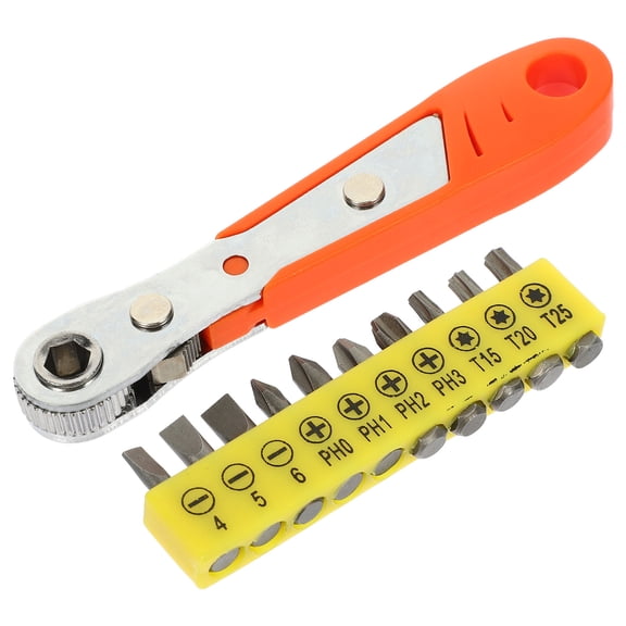 AURARMLET Mini Ratchet Wrench Set, Steel with Assorted Colors, Comfortable Grip, 36 Tooth for Tight Spaces