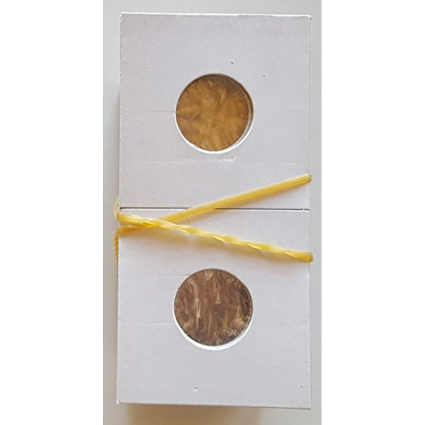 Guardhouse 2 x 2 Paper Staple Coin Flips for Cents 100 Pack