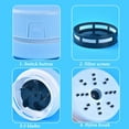 thumbnail image 3 of Wireless Household Desktop Small-scale Paper Dust Cleaner Desktop Vacuum Cleaner Keyboard Sweeper Remove Dust BLUE, 3 of 8