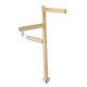 thumbnail image 2 of Percha de madera para pájaros, soporte para percha, corral de ejercicio, accesorios para jaulas, soporte de juego para pájaros 3 barras, 2 of 9