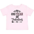 thumbnail image 3 of Inktastic 1st Birthday 1 Year of Fabulous Girls Baby T-Shirt, 3 of 5