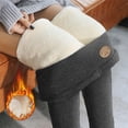 thumbnail image 1 of Winter Leggings Women Velvet Fleece Lined Slim High Waist Skinny Women Legging Thermal Pants Warm Legging, 1 of 8