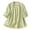 Green, variant on WAGUTH Women's Cotton Linen Half Sleeve Blouses Embroidered Stand Collar Button Down Shirt Casual Loose Fit Summer Tops,Pink,M