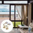 thumbnail image 3 of Tiebacks de cortina, 1 par de Tiebacks de cortina decorativos de metal retro, dorado 6.5 * 4 cm TUNC Sencillez, 3 of 4