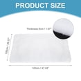 thumbnail image 2 of Speaker Sound-Absorbing Cotton Polyester Fiber 100x120x5cm Flame Retardant Sound Absorber Acoustic Interior Insulation Audio Damping DIY HIFI Replacement for Speaker Repairs, White, 2 of 7