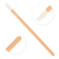 thumbnail image 3 of Unique Bargains 100 Pcs Disposable Barreled Solid Rod Lip Brush for Vacation Orange Plastic Flocking, 3 of 5