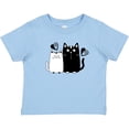 thumbnail image 3 of Inktastic Valentines Day Cat Couple Girls Baby T-Shirt, 3 of 5