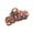 Tortoise Shell Brown, variant on Parcelona French Love Medium 3" Celluloid Acetate Hair Claw Clip for Women (Red)