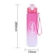 thumbnail image 4 of Termos para agua de 1000 ml, vasos reutilizables para acampar, senderismo, correr (rosa), 4 of 8