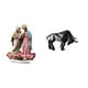 thumbnail image 1 of Escultura De Toro De Resina Acrílica, Adorno De Mesa único, Figura Abstracta Moderna, Regalo Para El Hogar, La Oficina, Decoración Navideña, Estante De Entrada., 1 of 8