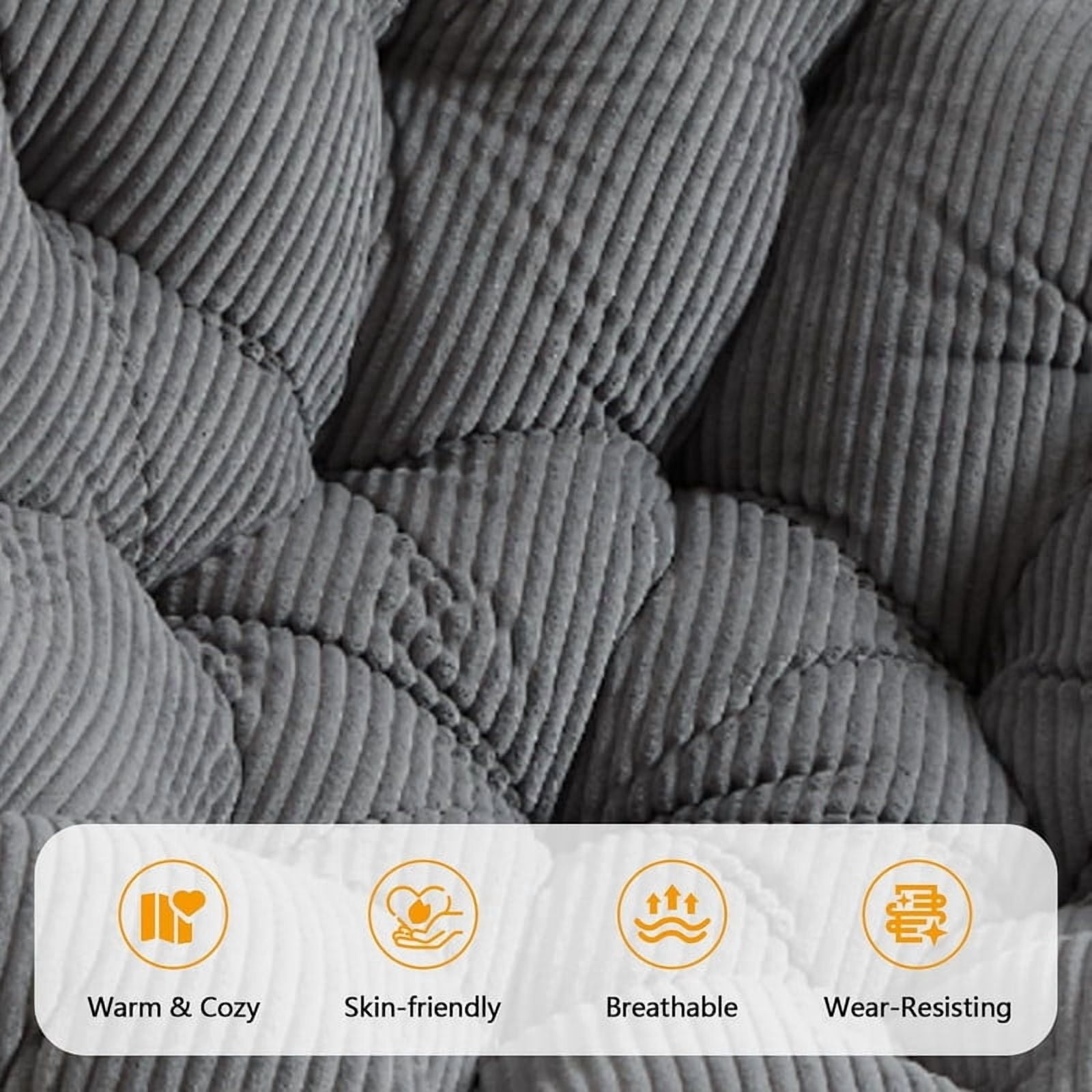 Ergonomic Wicker Papasan Chair, 360° Swivel Chair with Soft Thick Cushion for Living Room, Bedroom, Reading Room