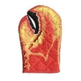 thumbnail image 5 of 1 Pair Lobster Claw Oven Mitts Heat Resistant Oven Gloves Cute Crab Claw Kitchen Gloves Microwave Mittens High Temp Cotton Lined Baking Grilling Cooking Gloves for Pizza Toaster BBQ, 5 of 6