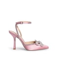 thumbnail image 4 of Zapatos de Tacón con Correa en el Tobillo y Pedrería para Mujer DREAM PAIRS Destiny Talla 9, 4 of 8