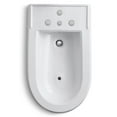 thumbnail image 2 of Kohler 4886-7 Vertical Spray Bidet with 4 Faucet Holes - Black, 2 of 4