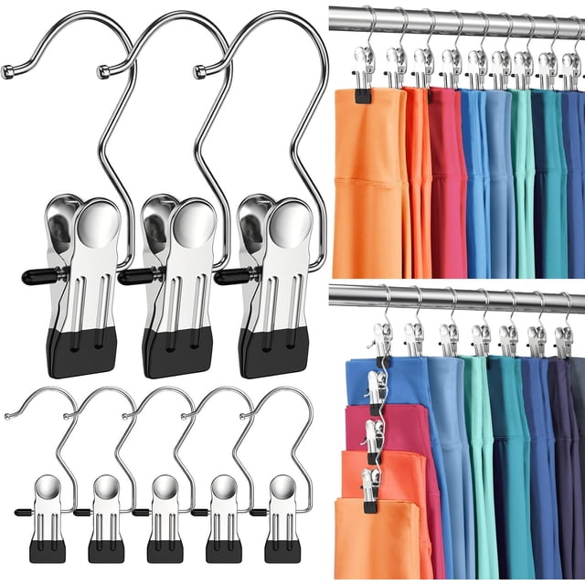 percha para pantalones percha para leggings percha con pinza organizador de armario para jeans shorts faldas
