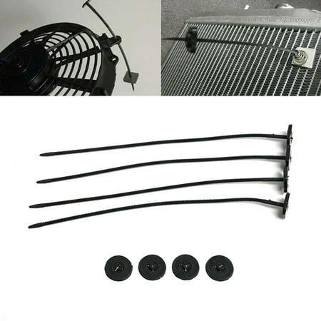 Cooler Tie Rod Universal Fan Mounting Kit Bracket Electric Radiator Car ...