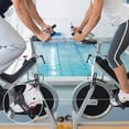 BESTSKY 2 Pairs Exercise Bike Pedal Straps Universal Pedal Straps of 1. ...