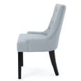 thumbnail image 4 of Chaises de Salle à Manger en Tissu Haley Light Sky (Lot de 2), 4 of 6