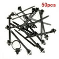 thumbnail image 1 of 50pcs Nylon Cable Tie Fastener Clips Car Hose Clamp Fastening Zip Strap CYX, 1 of 9