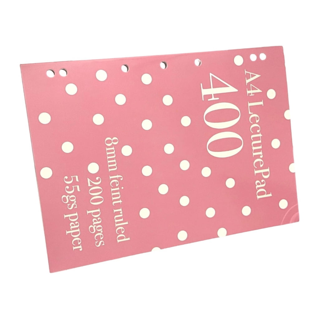 Light weight Portable A4 Notebook Dot Pattern Lined Pages Writing Inspiration