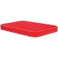 thumbnail image 4 of MasteelfCA Silicone Roasting Rack Kitchen Multipurpose Insulation Non-stick Roast Rack for Oven Pressure Cooker - 27x17.5x2.5cm (Red), 4 of 7