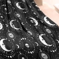 thumbnail image 3 of Black Moon Skull Pattern Blanket,Comfortable Soft Flannel Throw Blanket,All Season,Warm Lightweight Blankets for Sofa Bed Couch Living Room Chair,30"x40", 3 of 4