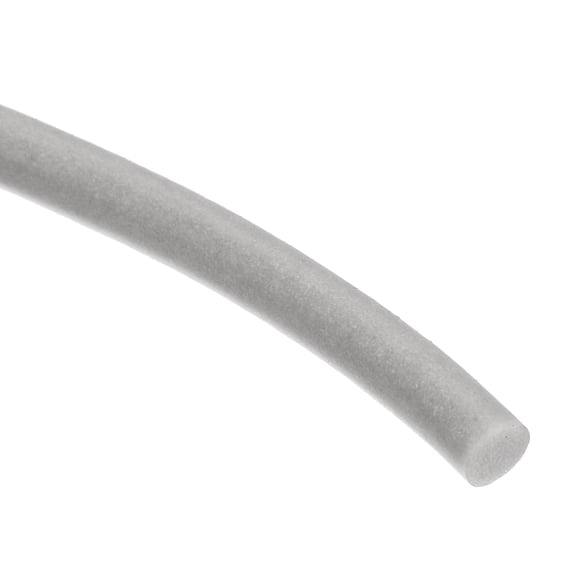 Uxcell Silicone Foam Seal Strip 3.5mm Dia 6.5m 21ft Sponge Rubber Cord Solid Grey