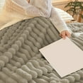 thumbnail image 6 of Bwomeauty Summer Blanket, Soft And Thick Double Layer Raschel Blanket A Must Have Warming Artifact In Winter Suitable For Beds Sofas And Other Scenes Providing The Ultimatecomfort, 27.55x39.37in, 6 of 6