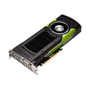NVIDIA Quadro M6000 - بطاقة رسومات - Quadro M6000 - 24 GB GDDR5 - PCIe 3.0 x16 - DVI ، 4 x DisplayPort