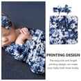 thumbnail image 2 of 1 set Recién nacido arco diadema y swaddle wrap baby gradient color manta de color, 2 of 6