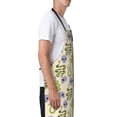 thumbnail image 3 of Lsque Skull Snake Waterproof Apron Chef Aprons for Men Heavy Duty Chemical Work Apron Extra Long Grilling Aprons with Adjustable Bib Apron, 3 of 9