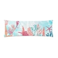 thumbnail image 2 of ABPHOTO Floral Long Body Pillowcase Pillow Cover Pillowslip 20x60 inch, 2 of 2