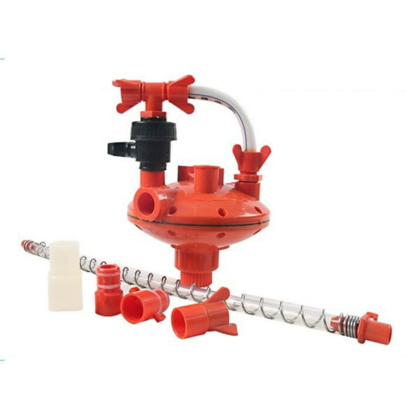 Water Line Reducing Valve Water Pressure Regulator Regulating Valve Farm Poultry Drinking Water Equipment for Chickens Ducks Geese
