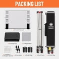 thumbnail image 2 of CROWN SHADES 10' x 10' One Push Pop Up Canopy Tent, Outdoor Shade with Built-in Side Pockets, Black, 2 of 8
