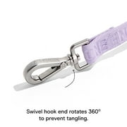 Wild One 6ft Heavy Duty Lightweight Nylon Dog Leash, Lilac