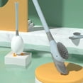 thumbnail image 4 of Cepillo de baño, cepillo de baño de silicona con forma de pato de dibujos animados, cepillo de limpieza para baño resistente y duradero, 4 of 9