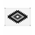 thumbnail image 2 of Sun Shade Sail 12x16Ft Boho Black Grey and White Geometric Moroccan Rustic Farmhouse Uv Block Sunshade Canopy Outdoor Shade Cover Rectangle Shade Cloth For Patio Garden Yard Deck Pergola, 2 of 6